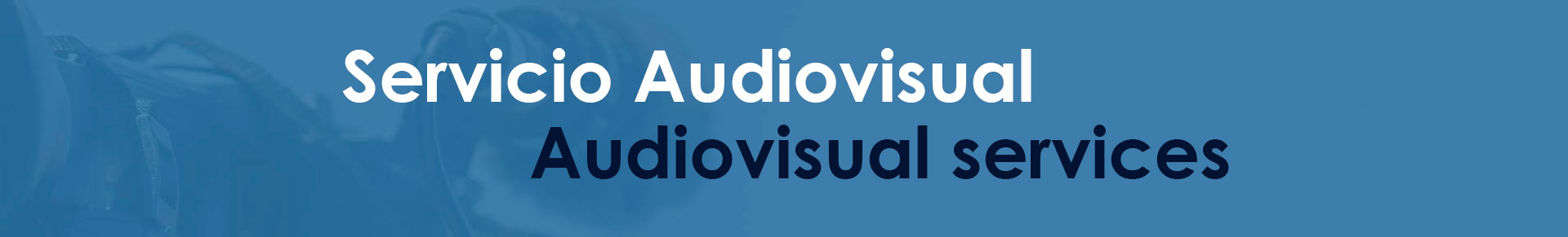 Servicio audiovisual